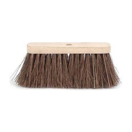 Gadekost træ-piassava ulakeret 29cm