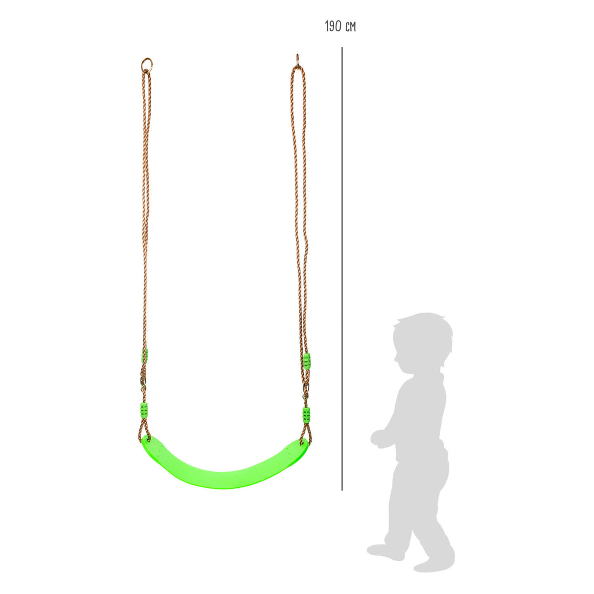 Lille fod - fleksibel swing grøn