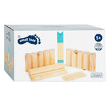 Lille fod - Wood Kub Compact Throwing Game, 21dlg.