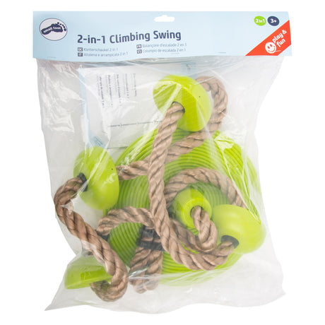 Lille fod - Klatringstop og Swing 2in1 Groen, 190 cm