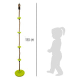 Lille fod - Klatringstop og Swing 2in1 Groen, 190 cm