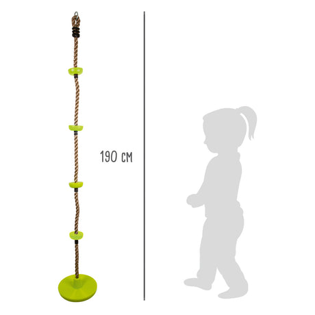Lille fod - Klatringstop og Swing 2in1 Groen, 190 cm