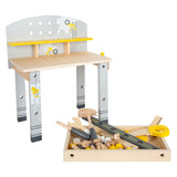 Lille fod - træ arbejdsbænk kompakt miniwob, 34dlg.