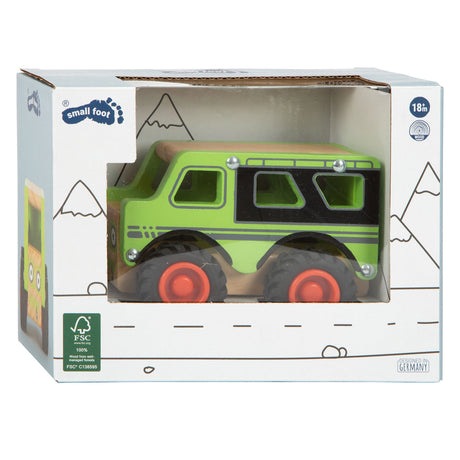 Lille fod - off-road jeep i træ i træ