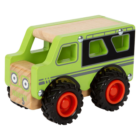 Lille fod - off-road jeep i træ i træ