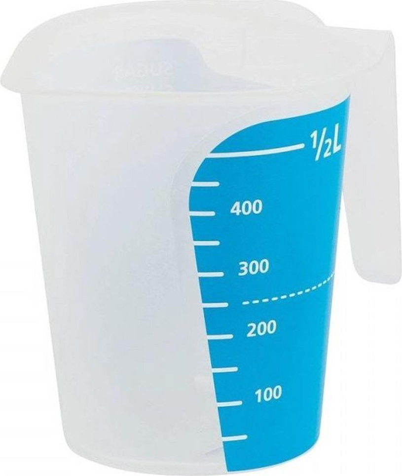 Dbp målebæger 500ml blå | 2 stk