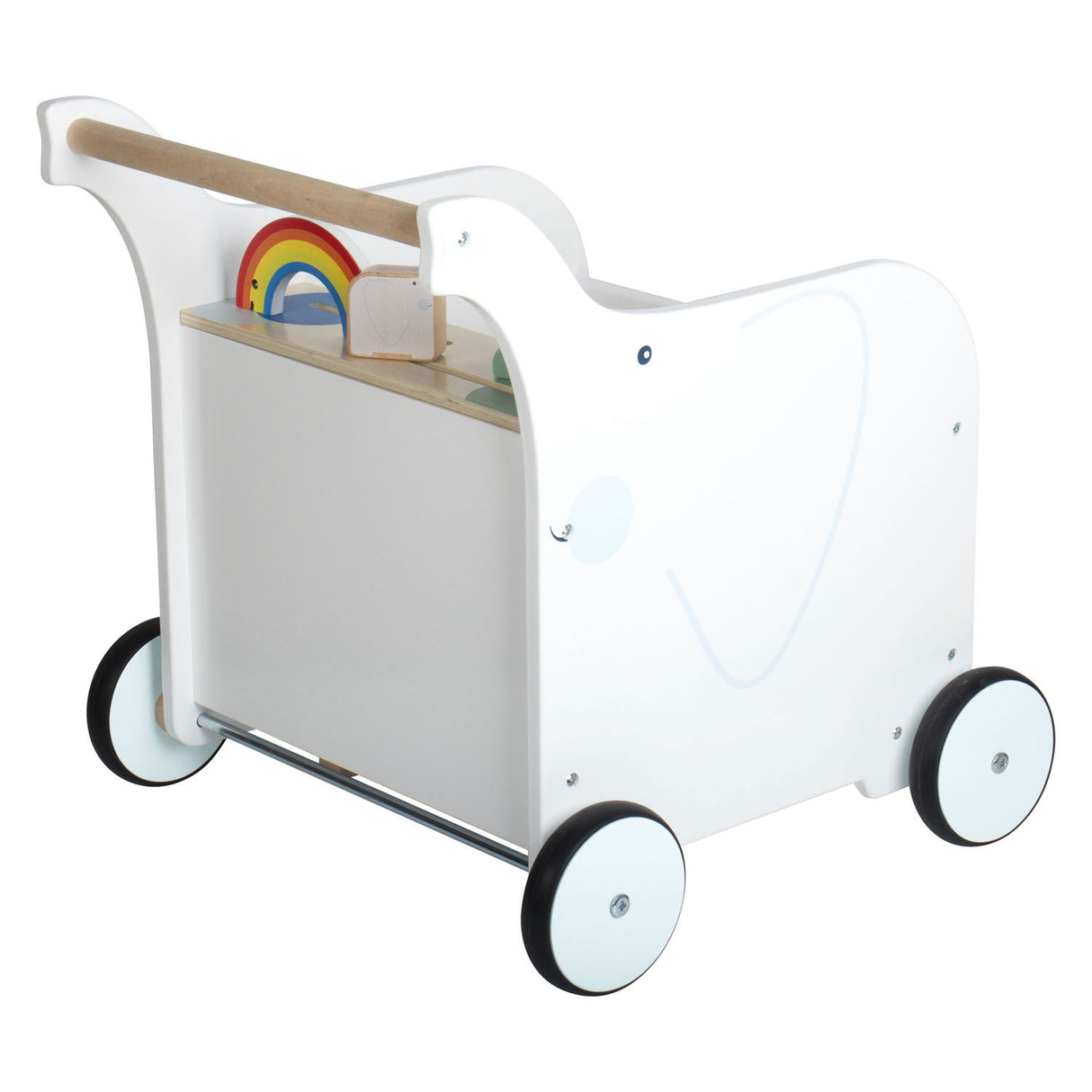 Lille fod - Baby Walker Toy Box Elephant