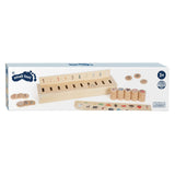 Lille fod - Wood Sortering Box World Explorer