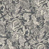 Hollandske Wallcoverings tapet Mae Black og Beige
