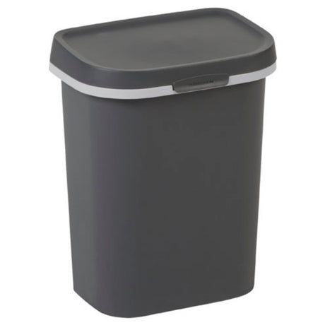 Curver affaldsbeholder mistral flat 10 liter antracit 25x17x30 cm (bxdxh)