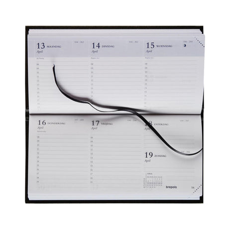 Brepols agenda breprint lima black 2026