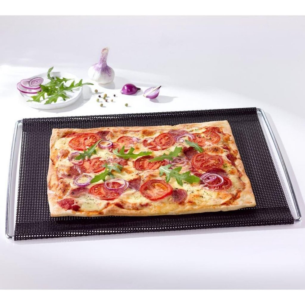 Nostik crisper mat 31x41-49 cm sort