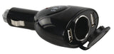 Hq p. sup. USB202 dobbelt USB biloplader med 12 V tilslutning