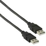 Valueline valueline USB 2.0 kabel 2 m sort