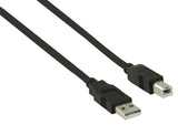 Valueline vlcp60100b10 usb 2.0 usb a han - usb b han kabel 1.00 m sort
