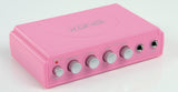 K ouml;nig könig hav-km11p karaoke mixer pink