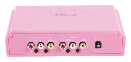K ouml;nig könig hav-km11p karaoke mixer pink