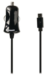 Valueline vlmb60890b10 micro usb biloplader micro usb han - 12v biltilslutning 1.00 m sort 2.1a