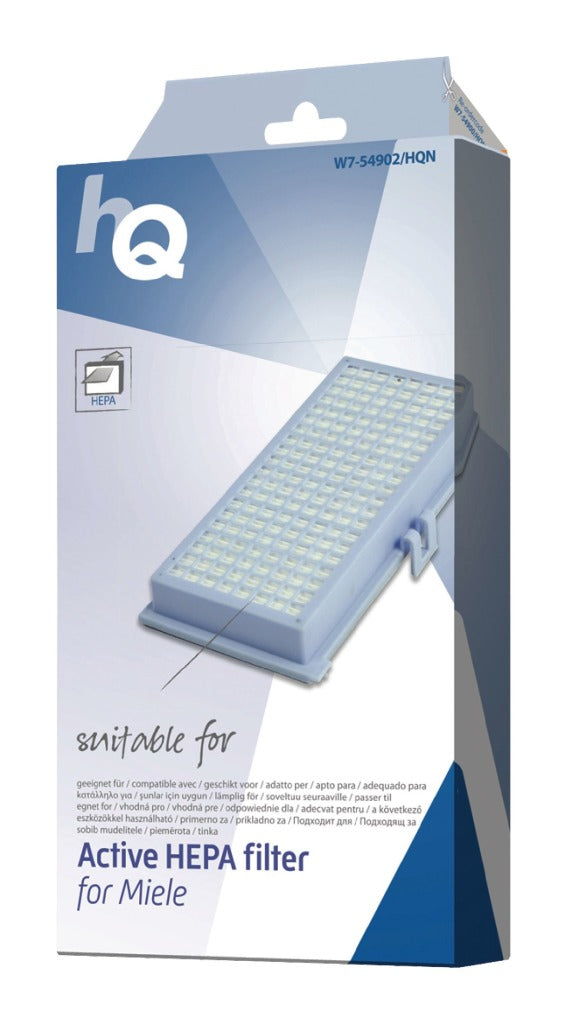 HQ Hq W7-54902-HQN Aktivt Hepa filter Miele