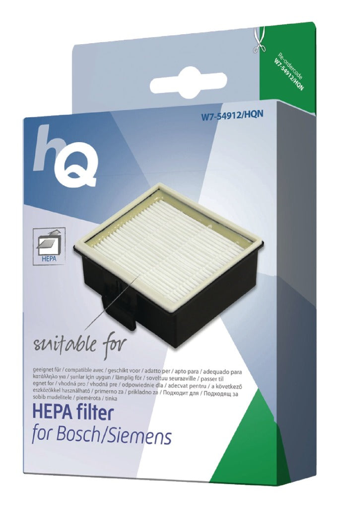 HQ W7-54912-N Active Hepa Filter Bosch Siemens