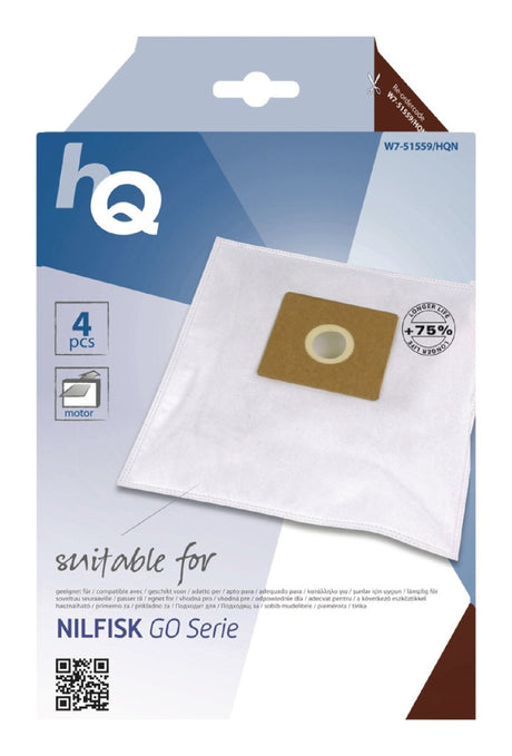 HQ W7-51559 N Støvsugerpose Nilfisk Go Series
