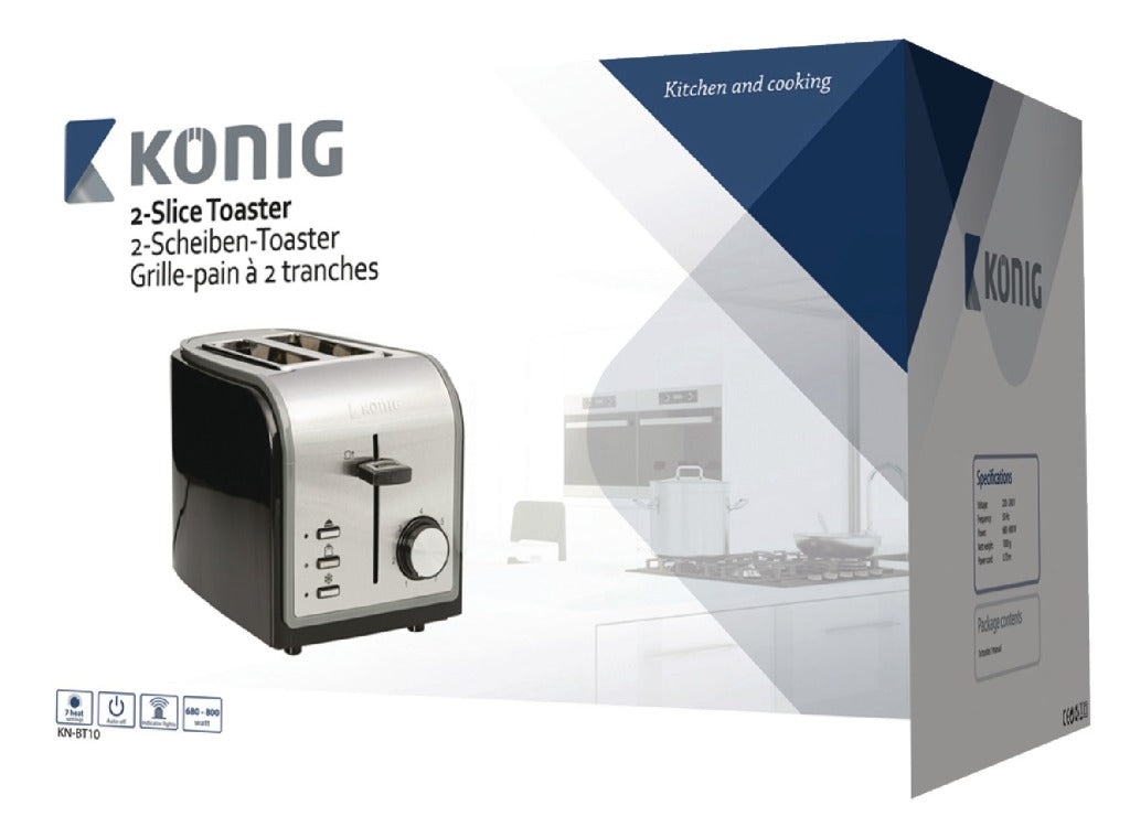 Kouml;nig king kn-bt10 brødrister