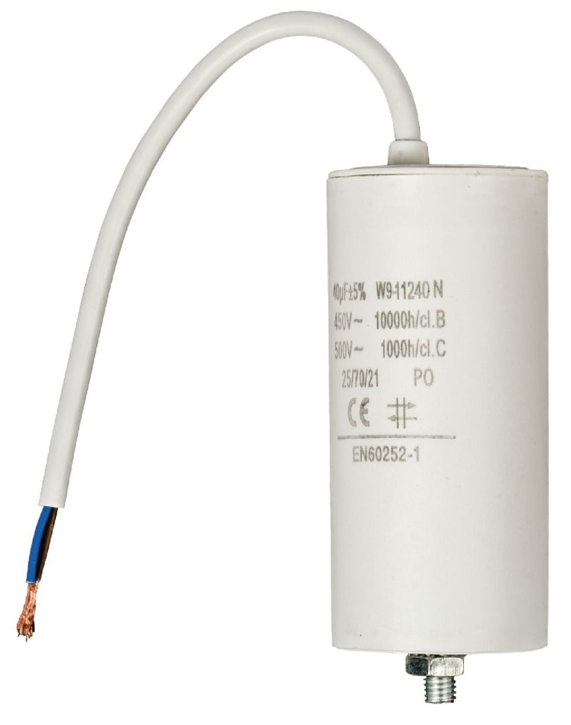 Fixapart w9-11240n kondensator 40.0uf 450v + kabel
