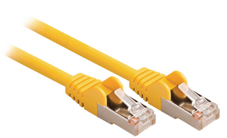 Valueline vlcp85121y025 cat5e sf utp netværkskabel rj45 (8 8) han - rj45 (8 8) han 0,25 m gul