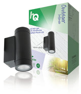 HQ ledwlout01 udendørs led væglampe 6 w 190 lm sort