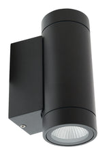HQ ledwlout01 udendørs led væglampe 6 w 190 lm sort