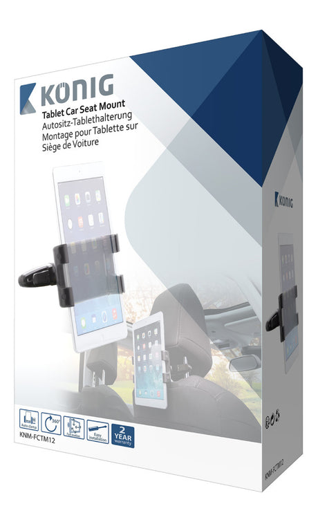 K ouml;nig knm-fctm12 tablet bilholder 360 grader; drejelig og vipbar 0,7 kg