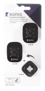 K ouml;nig kn-sch20 smartphone bilholder 360 grader; fast