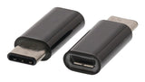 Valueline VLCP60910B USB 2.0 adapter USB-C han - USB Micro-B hun sort