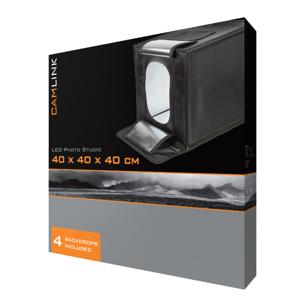 Camlink cl-ledstudio40 professionelt fotostudiesæt
