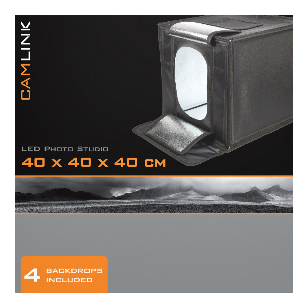 Camlink cl-ledstudio40 professionelt fotostudiesæt