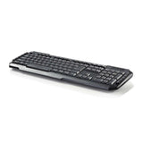 Nedis kbmu100bkus kablet usb-tastatur multimedienøgler os internationale