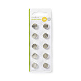 Nedis baaklr4410bl alkalisk batteri lr44 10 stk blisterpakning