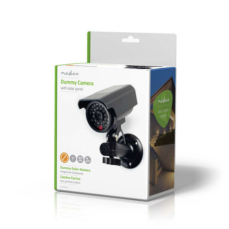 Nedis dumcbs10bk dummy sikkerhedskamera bullet ip44 sort