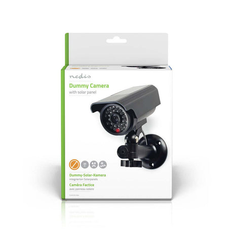 Nedis dumcbs10bk dummy sikkerhedskamera bullet ip44 sort