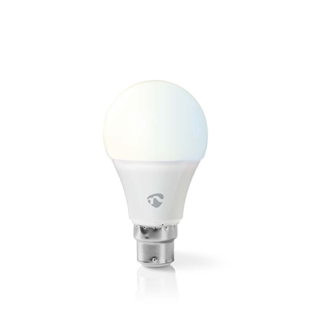 Nedis wifilw10wtb22 wi-fi smart LED-pære varm til kold hvid b22