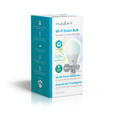 Nedis wifilw10wtb22 wi-fi smart LED-pære varm til kold hvid b22