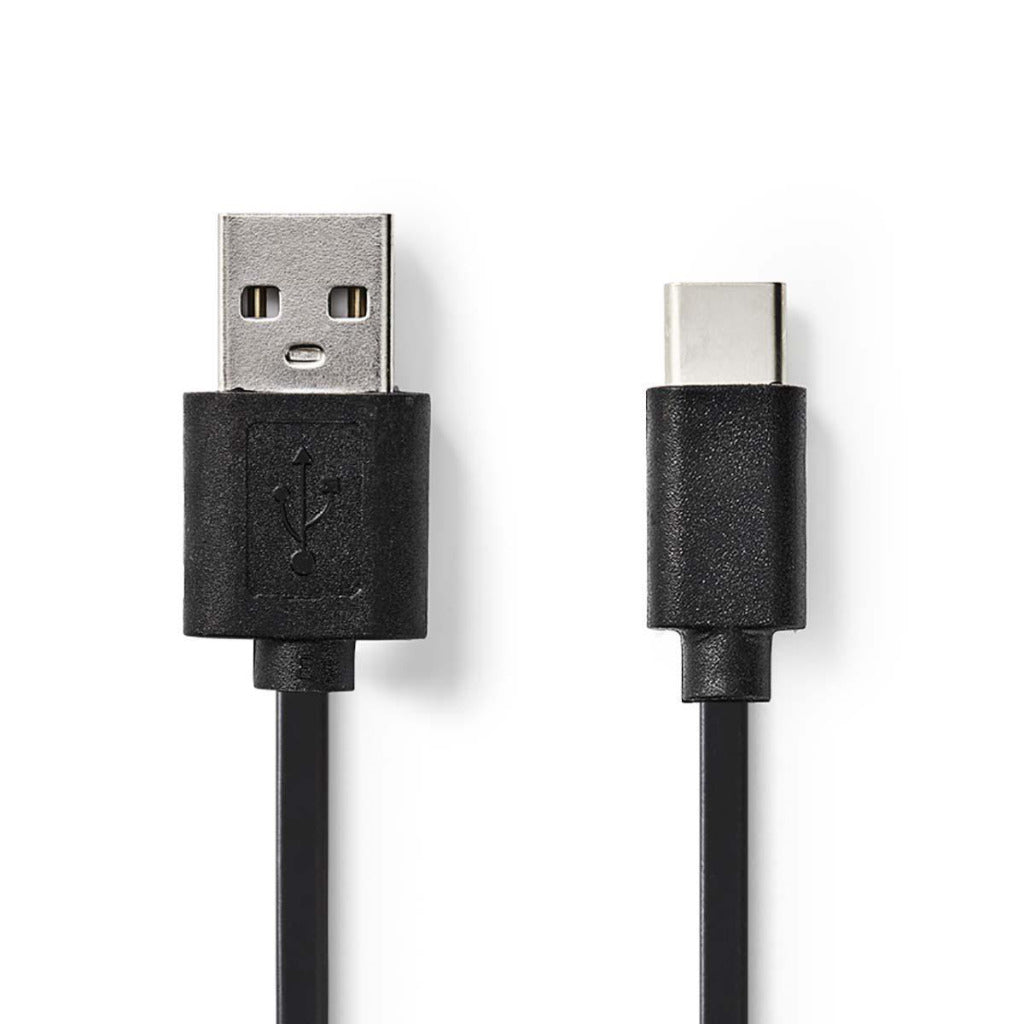 Nedis ccgp60600bk01 USB 2.0 kabel type-c han - en han 0,1 m sort