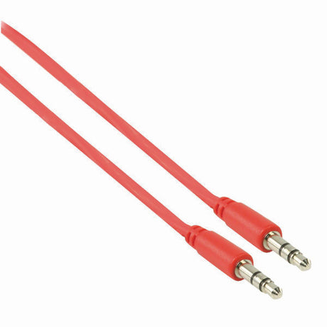 Nedis cagp22005rd10 stereolydkabel 3,5 mm han - 3,5 mm han 1,0 m rød