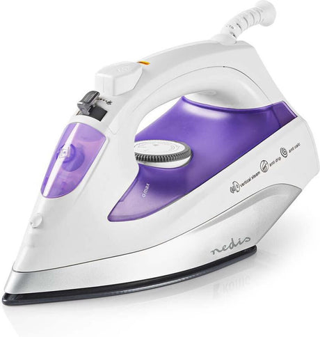 Nedis dampstrygejern - 2000 w - dampboost - keramik - 0,3 l