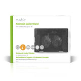 Nedis nbcr200bk notebook stand op til 18 universal sort