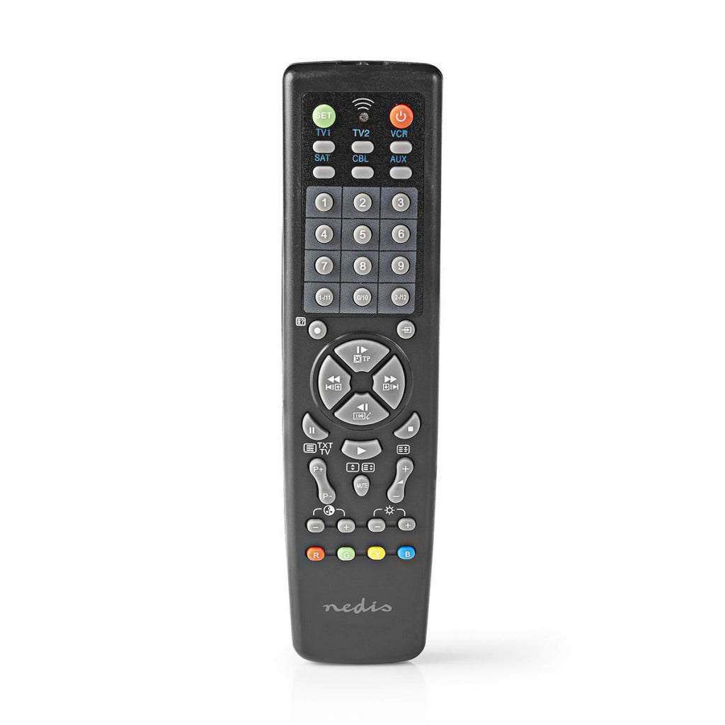 Nedis tvrc2100bk universal fjernbetjening forprogrammeret kontrol 10 enheder