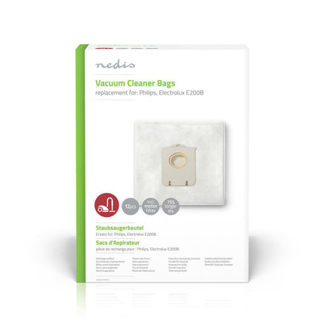 Nedis dubg220aep12 støvsugerpose philips, electrolux e200b