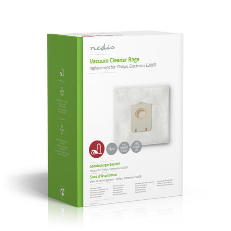 Nedis dubg220aep12 støvsugerpose philips, electrolux e200b