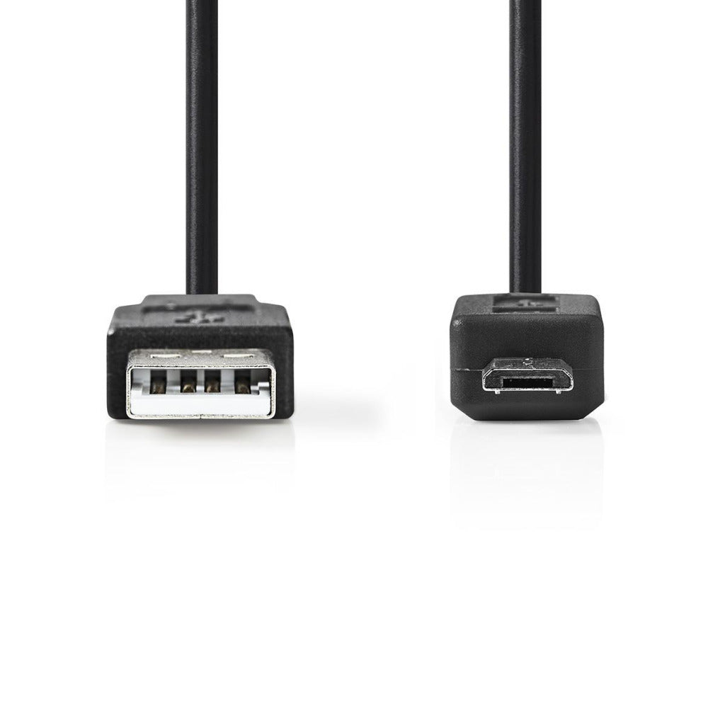 Nedis ccgt60500bk20 kabel usb 2.0 a han - micro b han 2.0 m sort