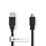Nedis ccgt60500bk20 kabel usb 2.0 a han - micro b han 2.0 m sort